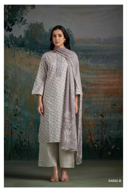Ganga cahana 4892 surat textile dress material wholesale market